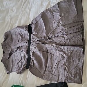 Last Chance. Theory grey dress